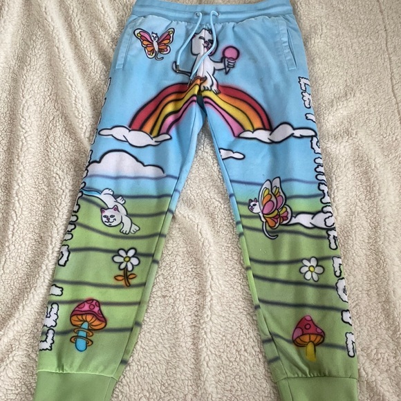 Ripndip Pants - ripndip let’s make love sweats size m